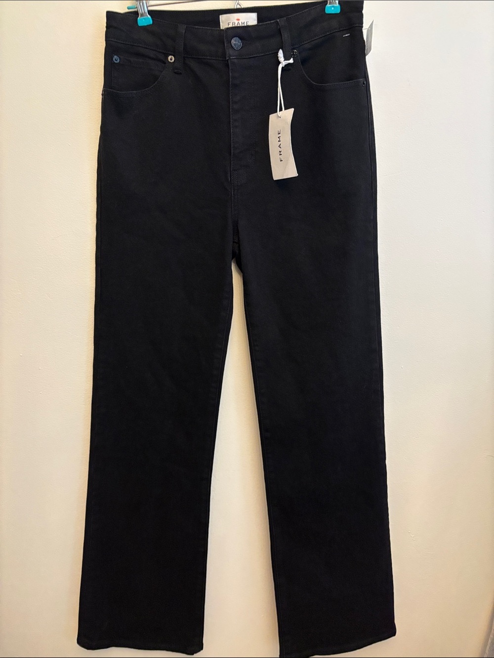 FRAME The Arrow High Rise Bootcut Jeans – Black – Size 28 – NWT